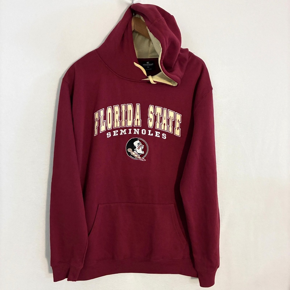 Florida State Seminoles Colosseum Hoodie Men's XL Embroidered Pullover FSU